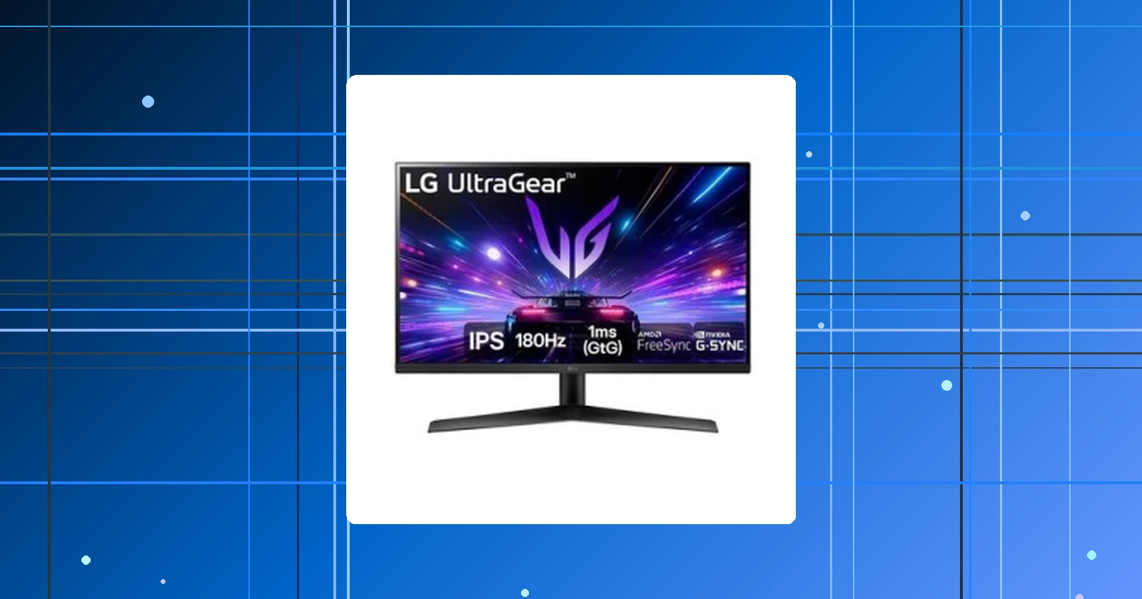 Monitor Gamer LG UltraGear 27" FHD 180Hz 1ms IPS DP e HDMI HDR10 FreeSync G-Sync - 27GS60F-B