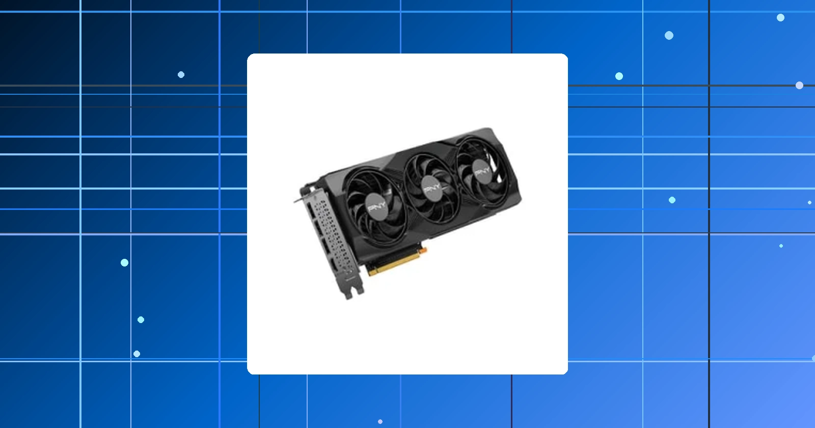 Placa de Vídeo PNY RTX 5070 Overclocked Nvidia GeForce 12GB Triple Fan DLSS 3 - VCG507012TFXPB1-O