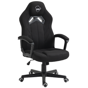 Cadeira Gamer Ninja Genin PU+PVC Altura Ajustável Preta