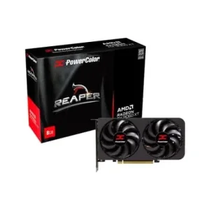 Placa de Vídeo PowerColor RX 9060 XT Reaper AMD Radeon 8GB GDDR6 128bits OpenGL 4.6 RDNA 4 - RX9060XT 8G-A