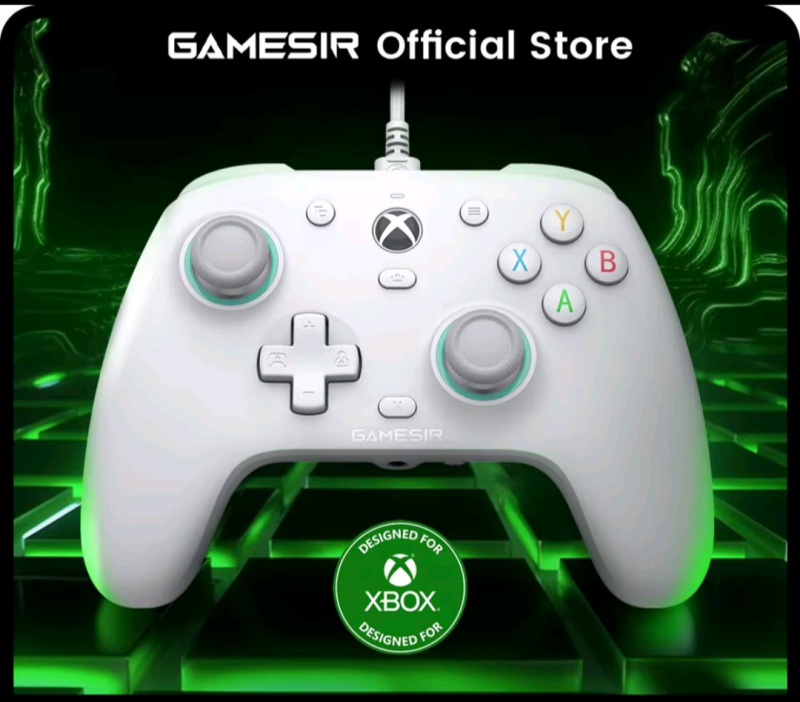 GameSir G7 SE Xbox Gaming Controller Gamepad com fio para Xbox Series X Xbox Series S Xbox One com joystick de efeito
