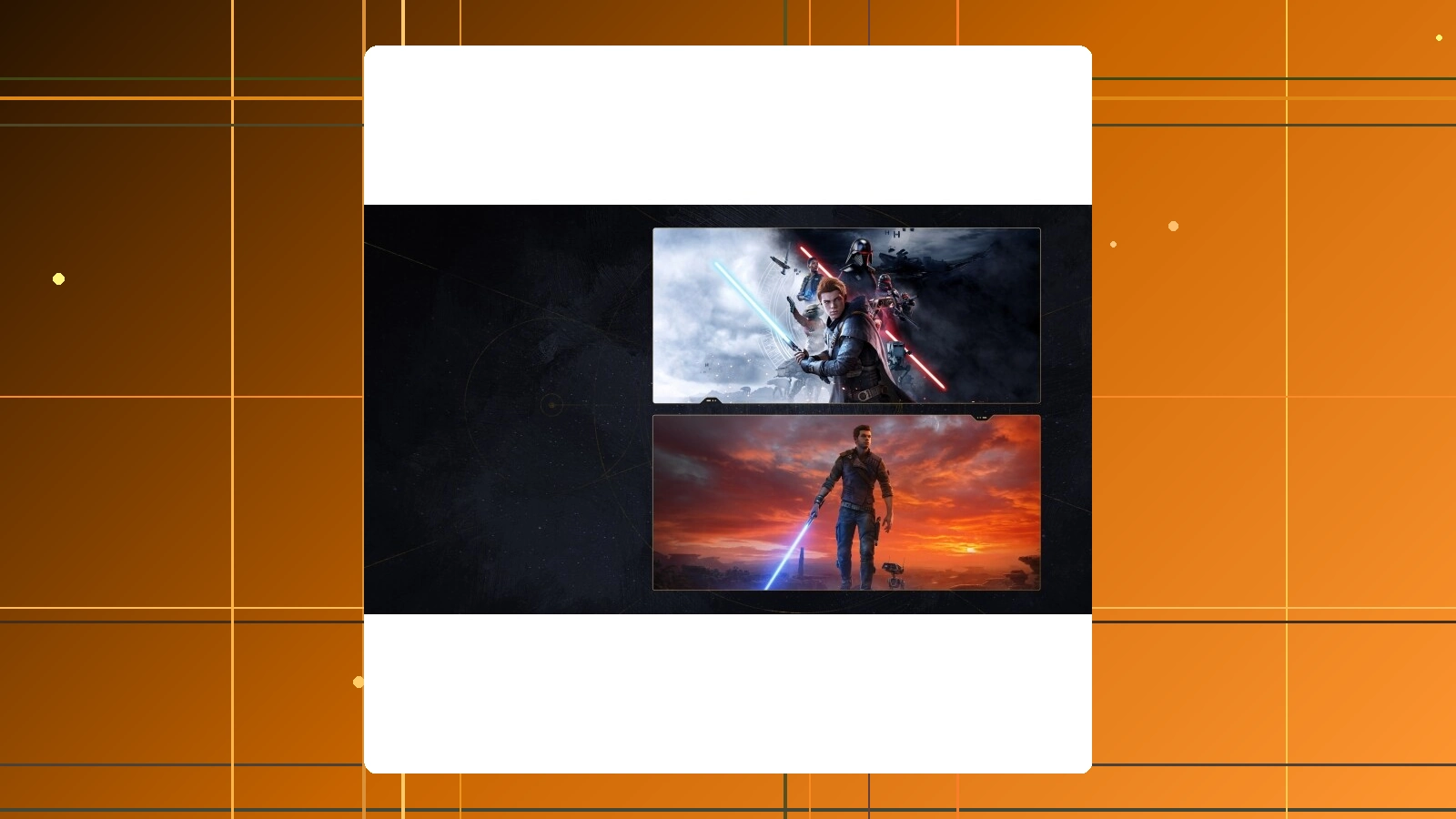 Jogo Edição do Pacote Entre Gerações de STAR WARS Jedi - PS4 - PS5 - Ed do Pct Entre Gerações em promoção