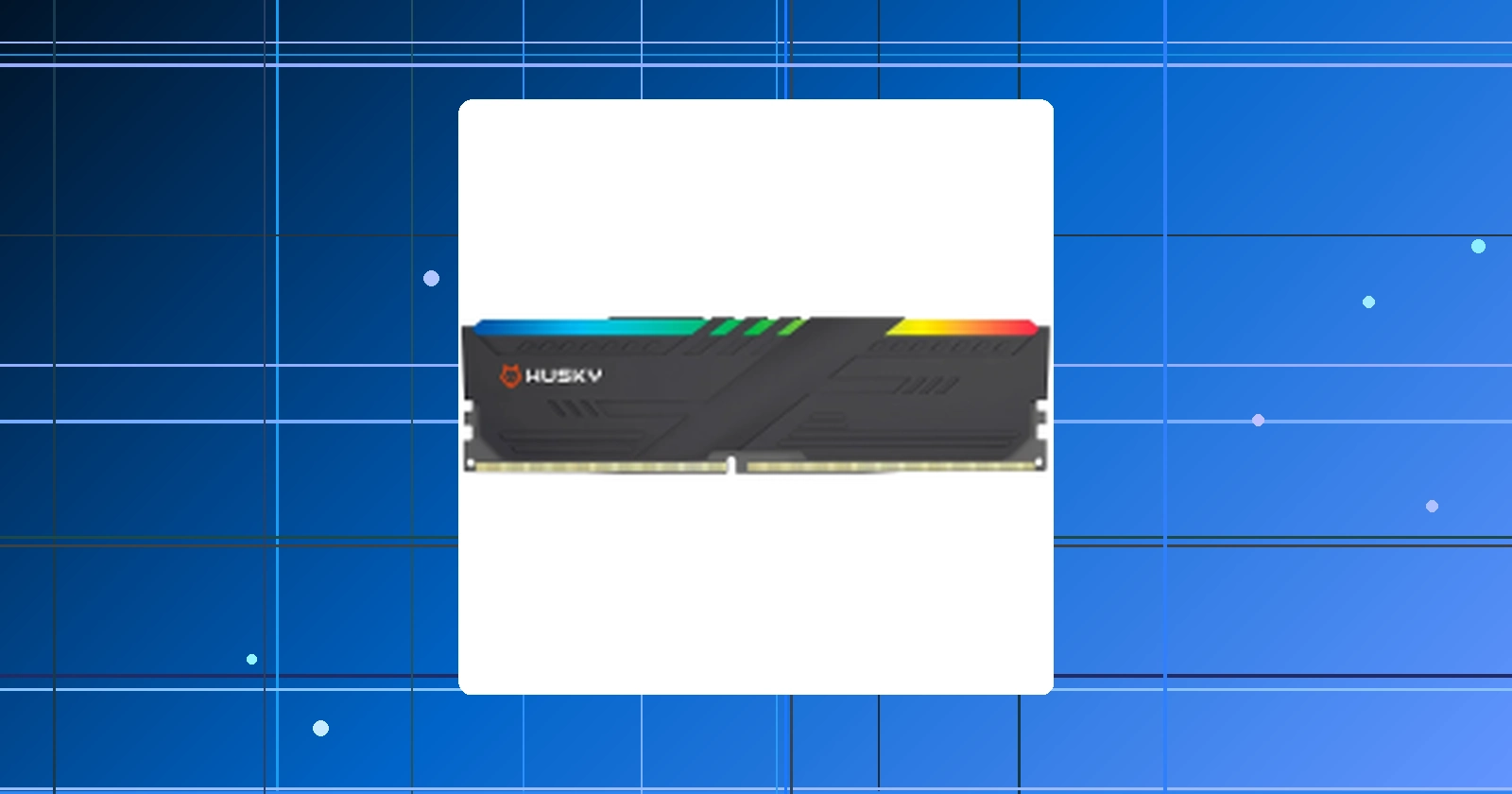 Memória RAM Husky Impulse RGB 16GB 3200MHz DDR4 CL16 - HRM001163216RGB