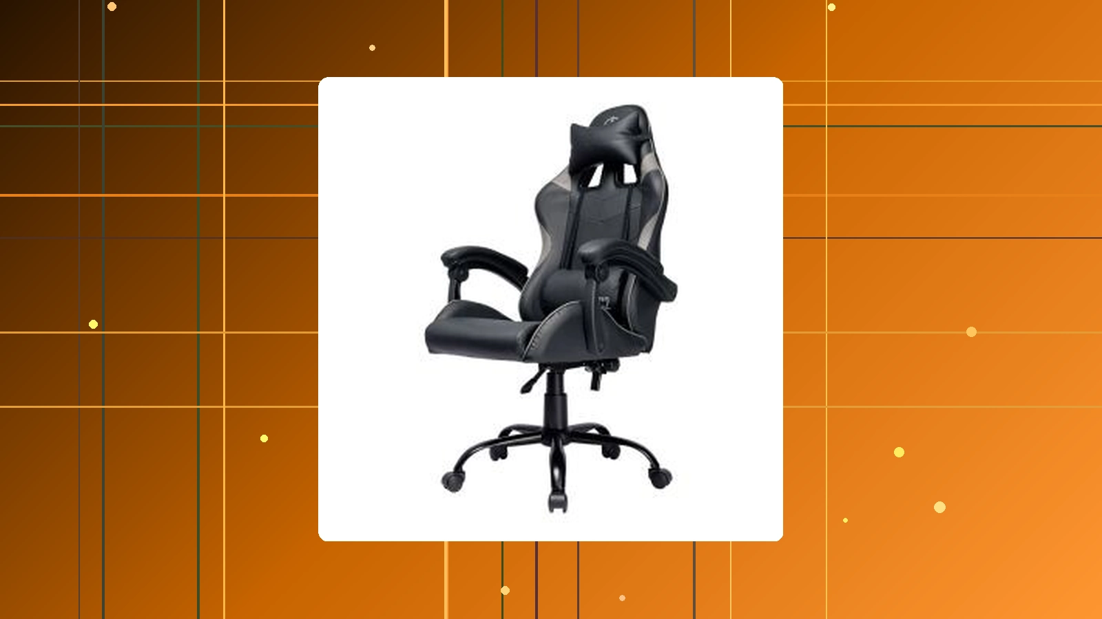 Cadeira Gamer TGT Heron TC2 Preto e Cinza TGT-HRTC-BL03 em promoção