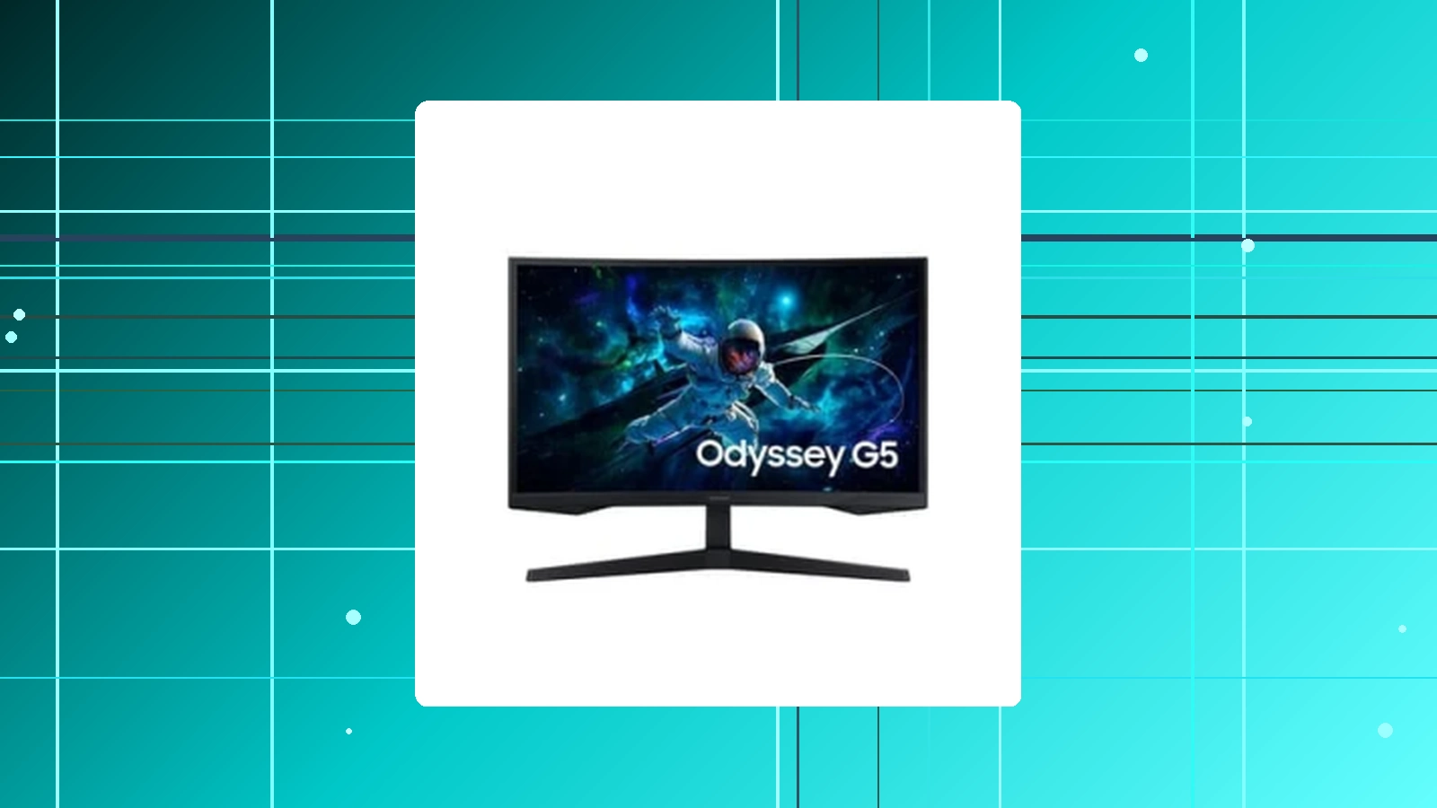 Monitor Gamer Curvo Samsung Odyssey G5 27" QHD 165Hz 1ms FreeSync HDR10 - LS27CG552ELMZD em promoção