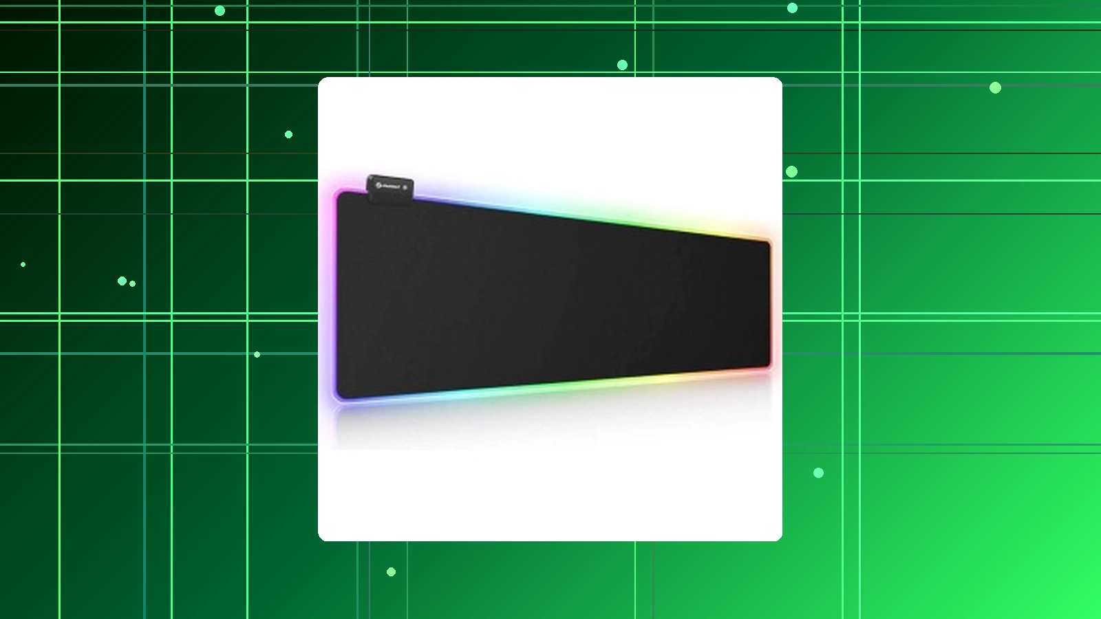 Mouse pad para jogos RGB UtechSmart Mouse pad grande estendido macio com 14 modos de iluminação 2 níveis de brilho mousepads para teclado de computado em promoção