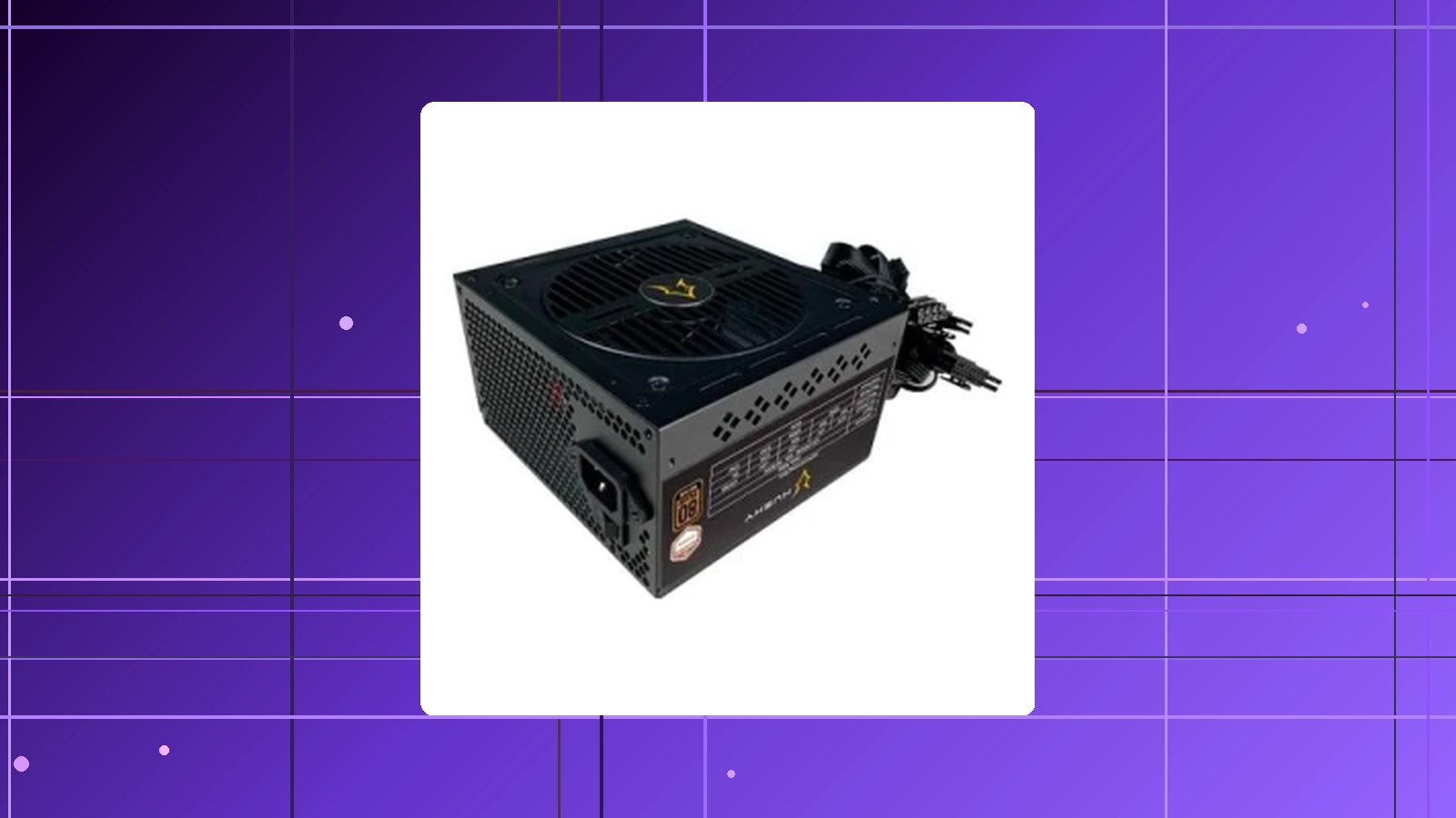 Fonte Husky Sledger 650W 80 Plus Bronze Cybenetics Bronze PFC ativo Bivolt - HFN650PT em promoção