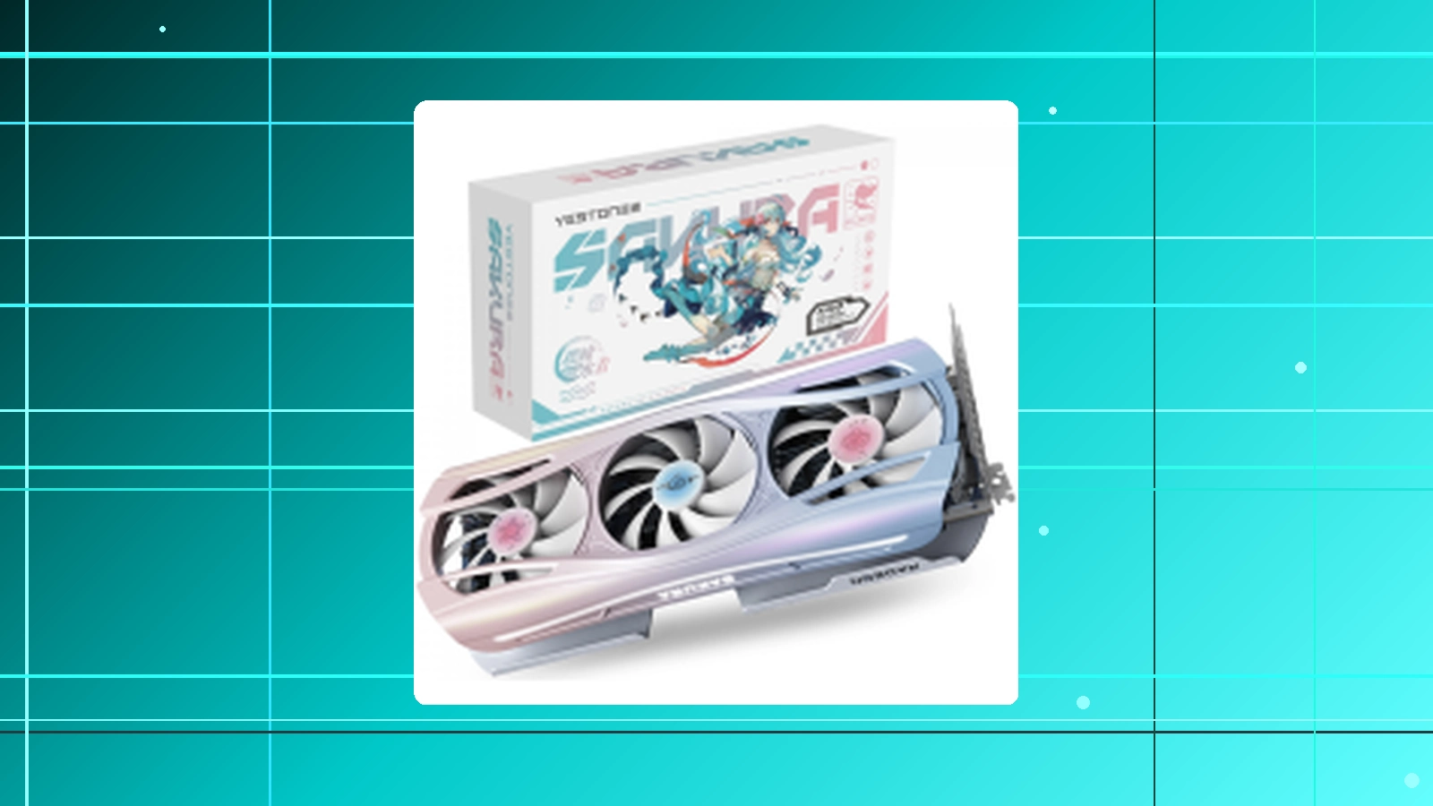 Placa de Vídeo Yeston AMD Radeon RX 9070 XT Sakura Atlantis 16GB GDDR6 FSR Ray Tracing, YT RX-97XT-16D6-YOA-11PCI em promoção