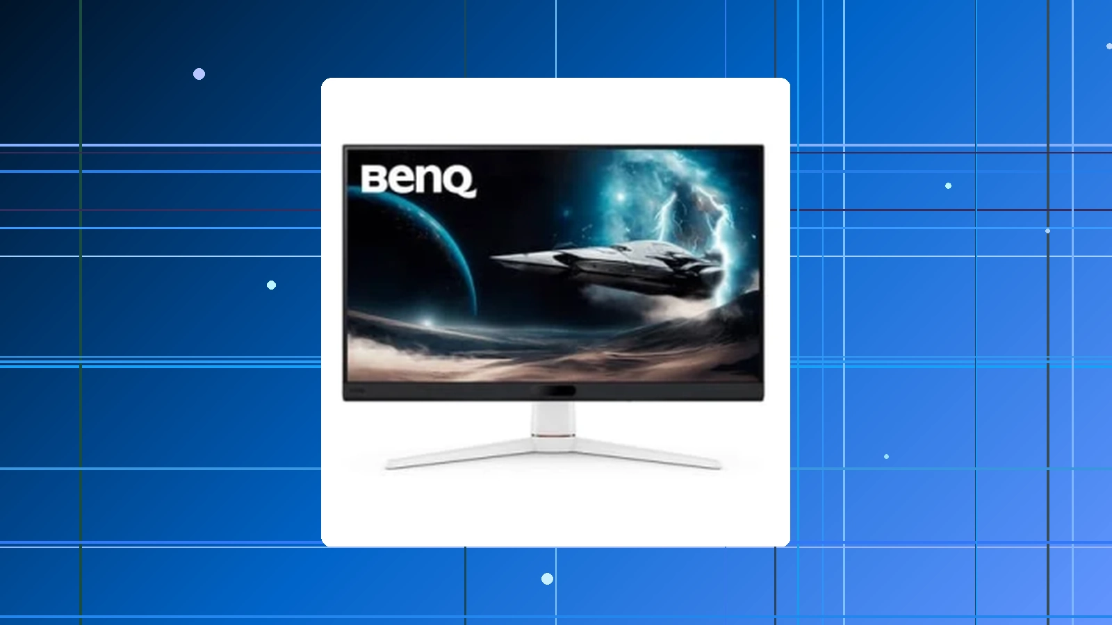 Monitor Gamer BenQ Mobiuz 27" QHD 180Hz 1ms IPS FreeSync HDR 400 HDMI e DP Altura Ajustável Som Integrado Branco - EX271 em promoção