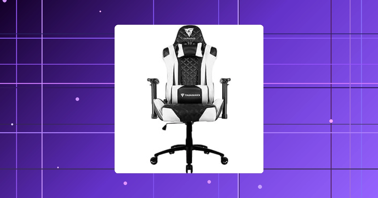 Cadeira Gamer ThunderX3 Profissional TGC12 Branca em promoção