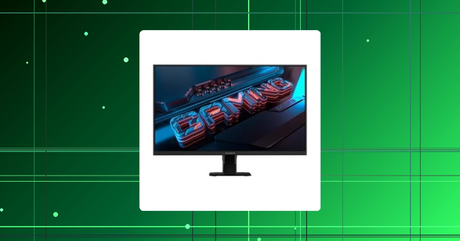 Monitor Gamer GIGABYTE 27 FHD 180Hz 1ms IPS HDMI e DisplayPort 110% sRGB FreeSync - GS27FA SA