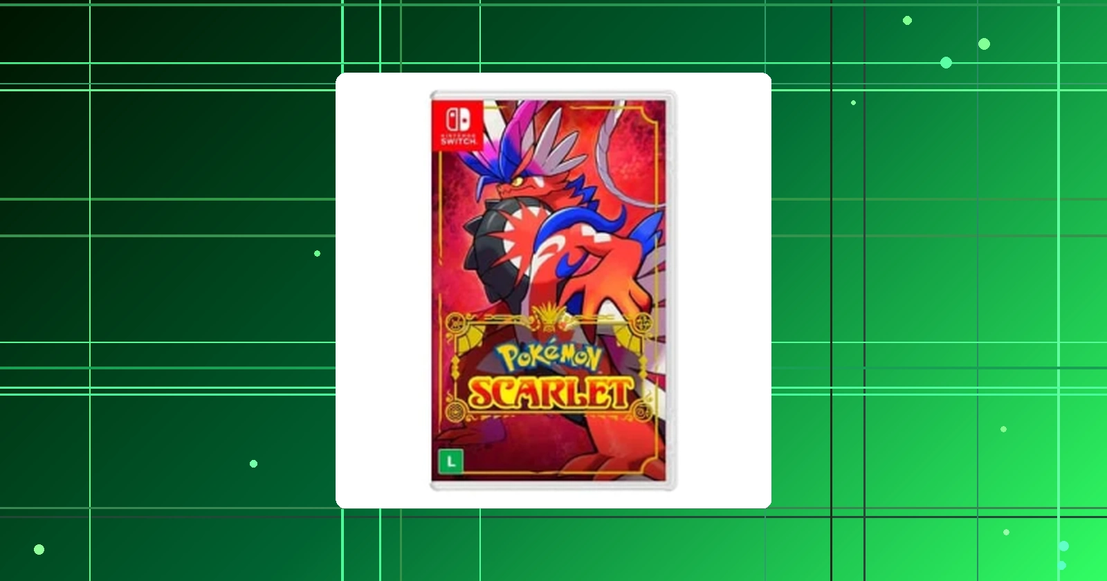 Jogo Pokemon Scarlet Nintendo Switch - HBCPALZXA