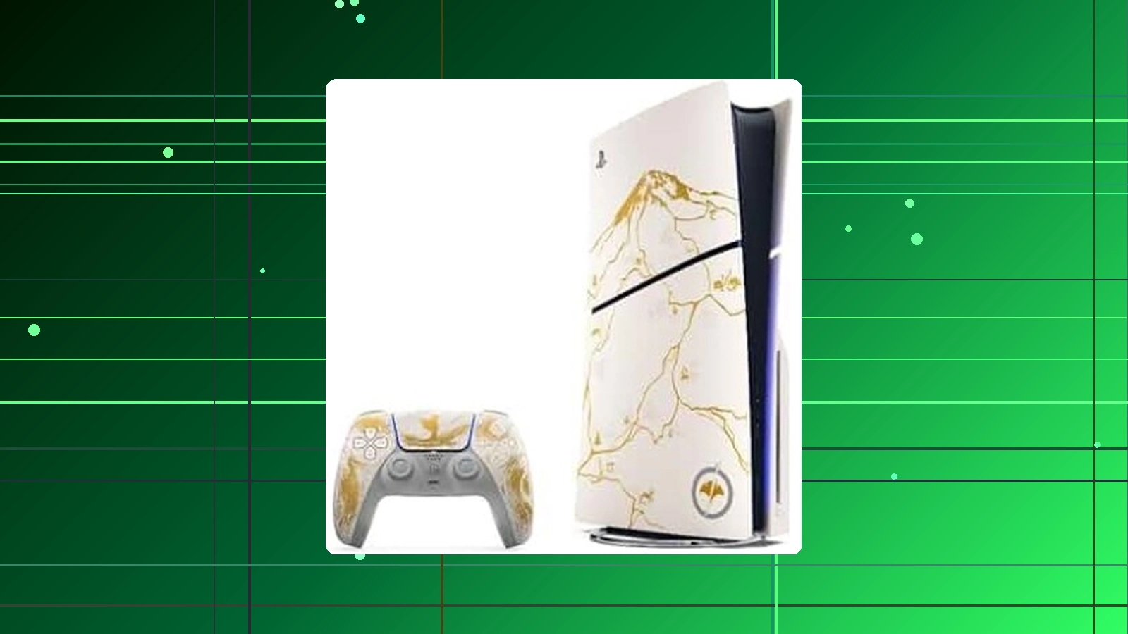 Pack do console PlayStation5 Edição Limitada Ouro - Ghost of Ytei em promoção