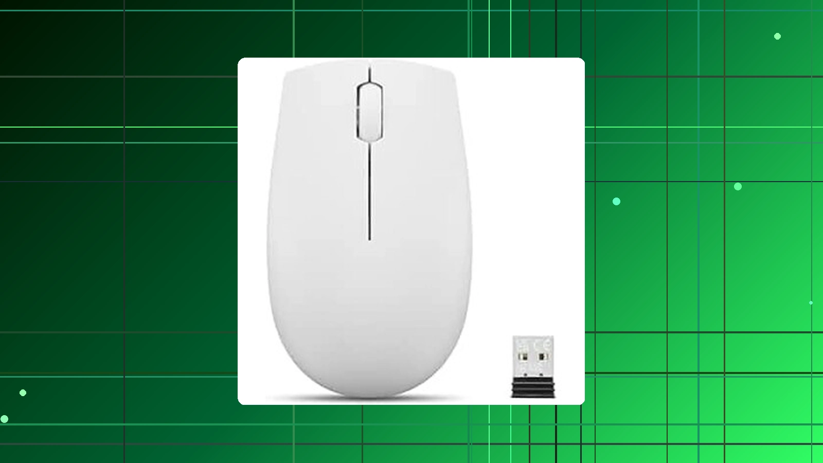 Mouse sem fio compacto Lenovo 300 cinza claro Gy51l15677 em promoção