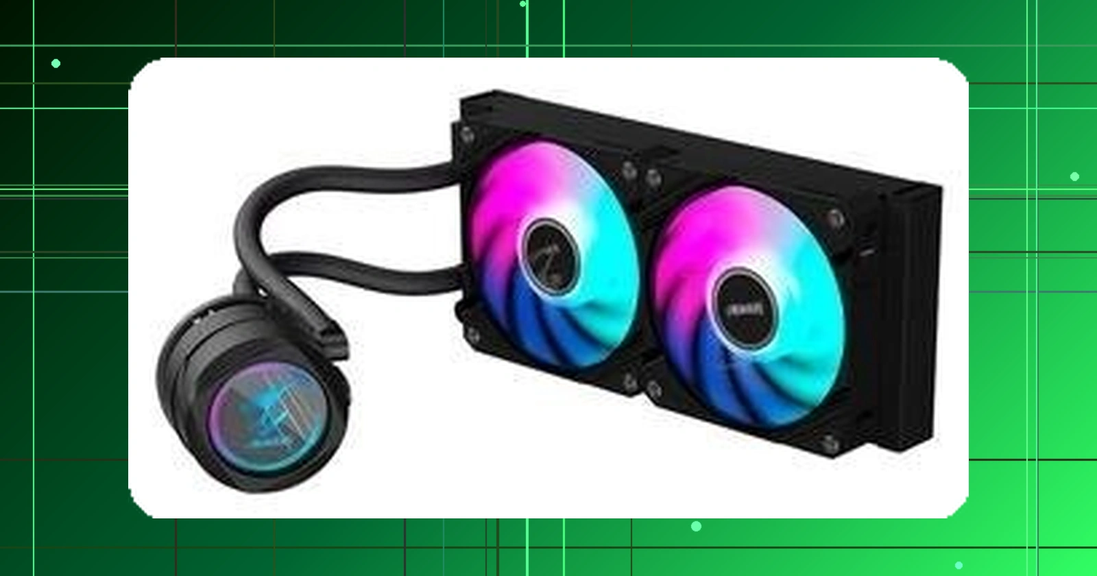 Water Cooler Gigabyte Aorus 240 RGB 240mm AMDIntel Preto - GP-AORUS WATERFORCE II 240