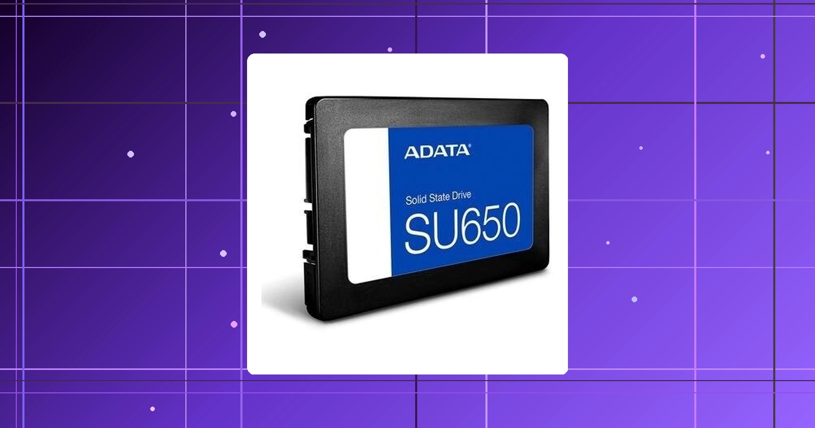 SSD Adata SU650 240GB SATA Leitura 520MB/s Gravação 450MB/s - ASU650SS-240GT-R