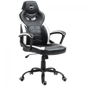Cadeira Gamer Ninja Jiraya Preto e Branco