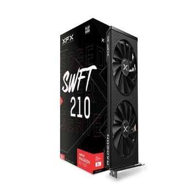 Placa De Vídeo Xfx Speedster Swft210 Radeon Rx 7600 Com 8GB Gddr6 HDMI 3xdp Amd Rdna 3 Rx-76pswftfy.