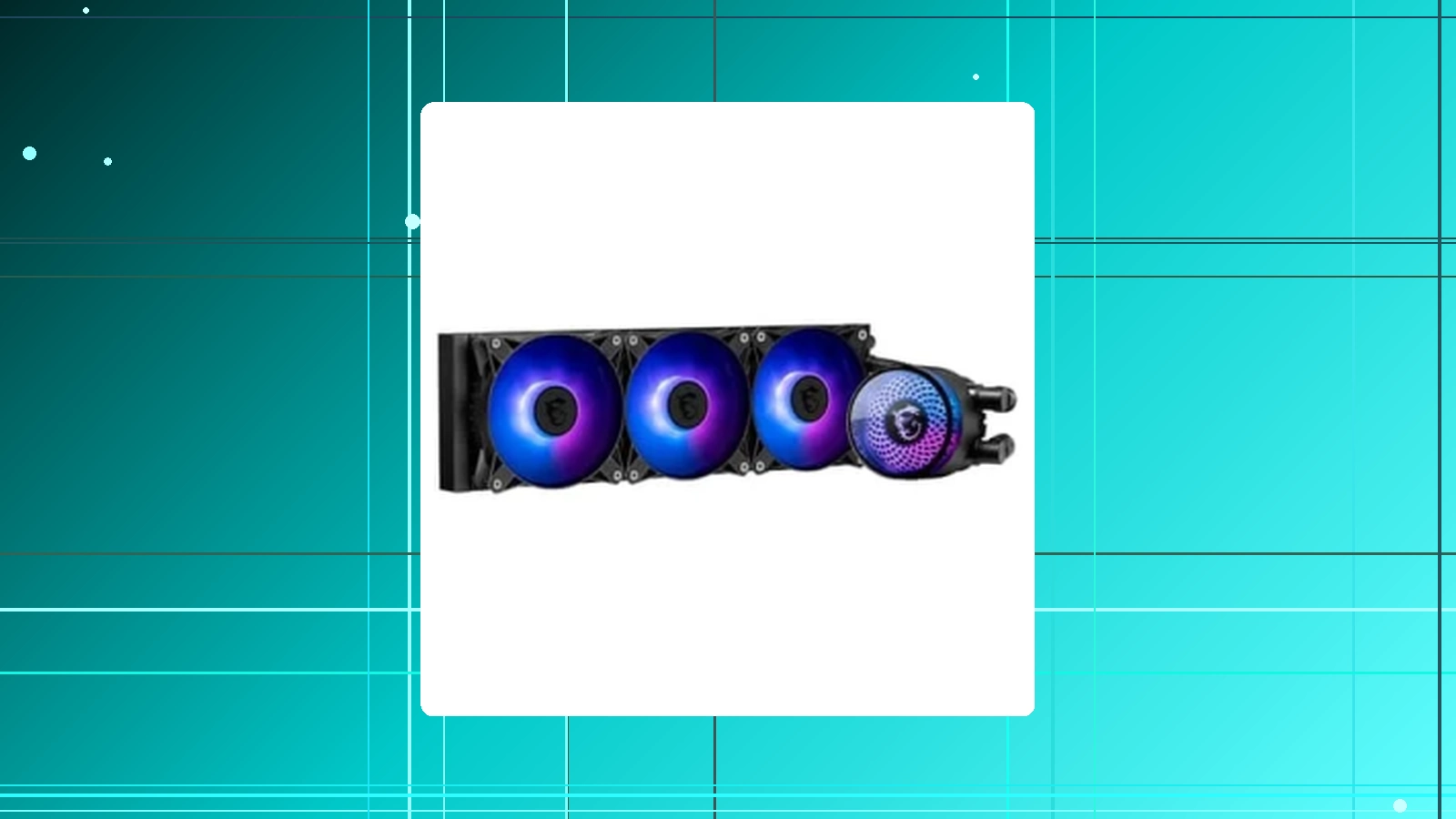 Water Cooler MSI MAG Coreliquid A12 ARGB 360mm Intel e AMD Preto - CLA12360 em promoção