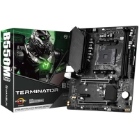Placa Mãe MAXSUN B550M 2.5G MS-Terminator, Chipset B550, AMD AM4, MATX, DDR4 - M