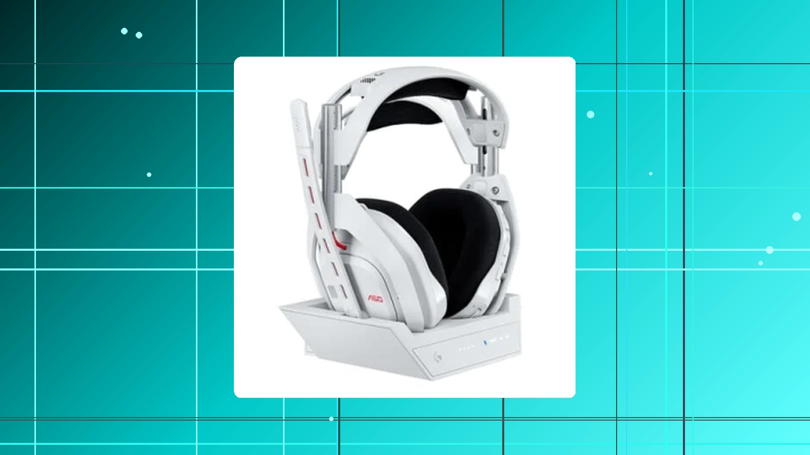 Headset Gamer Sem Fio Astro Gaming A50 LIGHTSPEED + Base Station (Gen 5) Com Tecnologia PLAYSYNC AUDIO Bluetooth Branco - 939-002229 em promoção