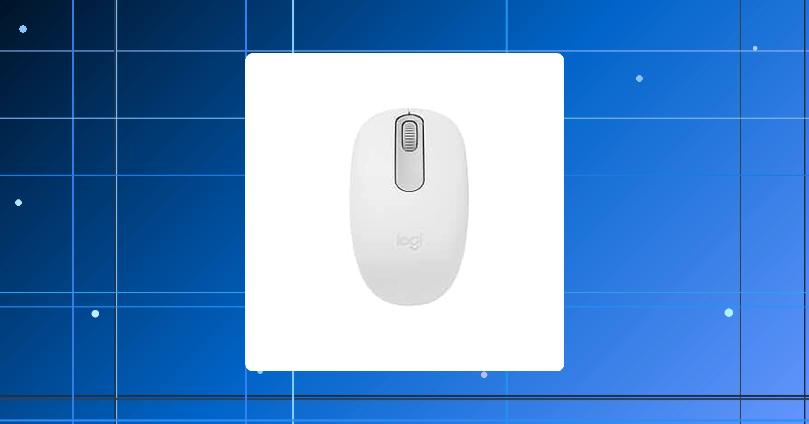 Mouse sem fio Logitech M196 com Conexão Bluetooth Design Ambidestro Compacto Rastreamento Preciso Compatível com PC e