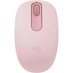 Mouse sem fio Logitech M196 com Conexão Bluetooth Design Ambidestro Compacto Rastreamento Preciso Compatível com PC e Mac Windows e macOS - Rosa
