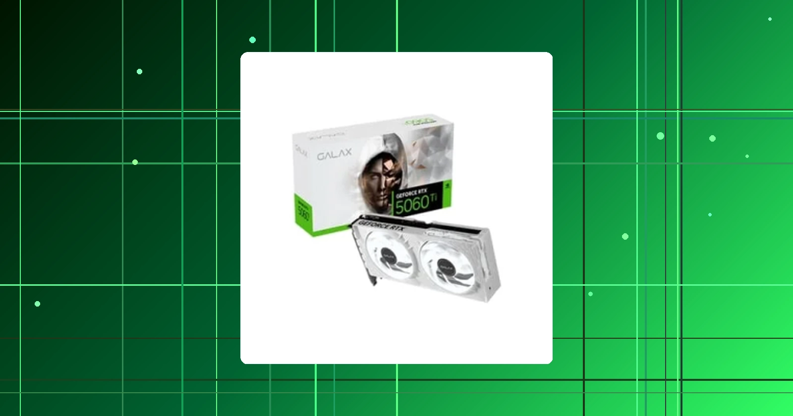 Placa de Vídeo GALAX RTX5060 TI 1-Click OC White NVIDIA Geforce 8GB GDDR7 2587 MHz DLSS 4 - 56ISN8MDCQWH em promoção
