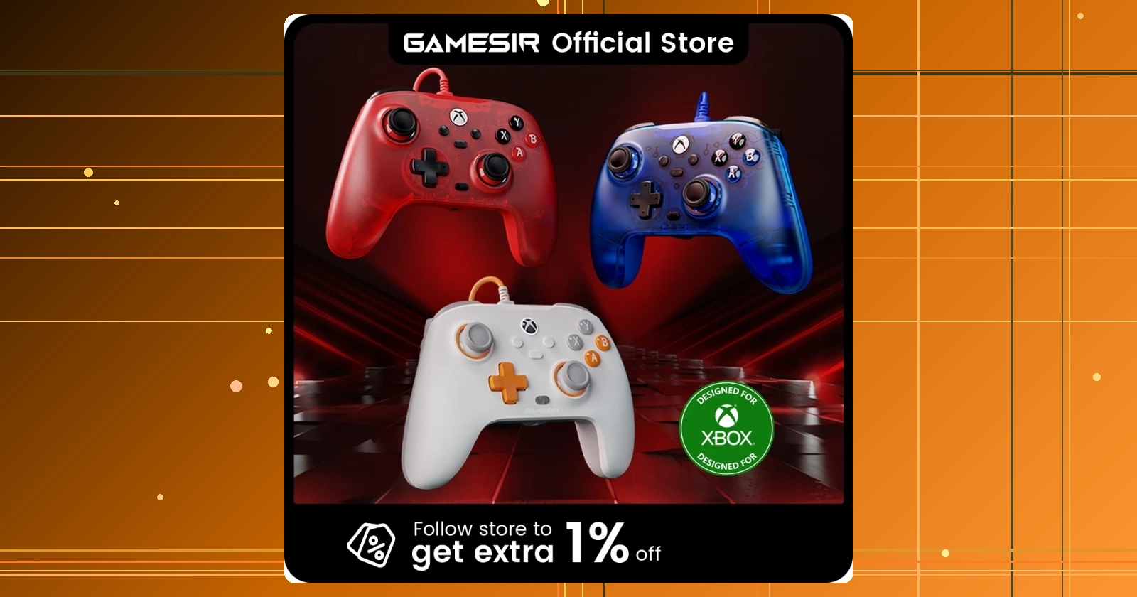 GameSir T7 Xbox Gaming Controller Gamepad com fio para Xbox Series X Xbox Series S Xbox One com gatilho de joystick d