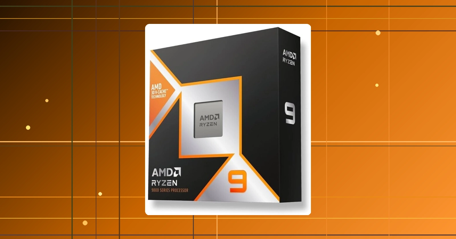 Processador AMD Ryzen 9 9900X3D (AM5 12 Cores 24 Threads 5.5 GHz 140Mb CacheRadeon GraphicsSem Cooler)