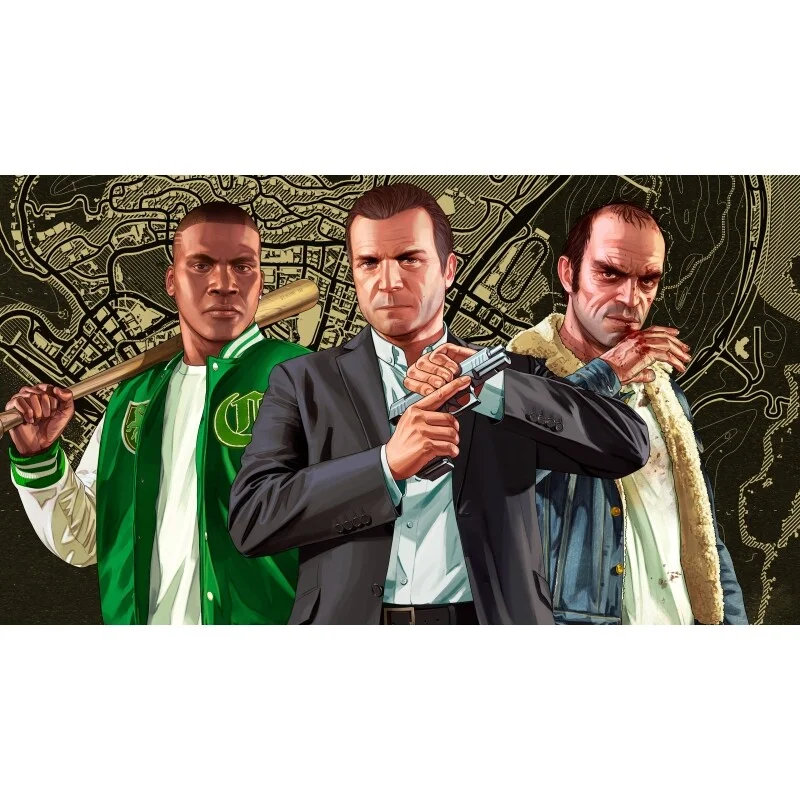 Jogo Grand Theft Auto V (PS4 e PS5)