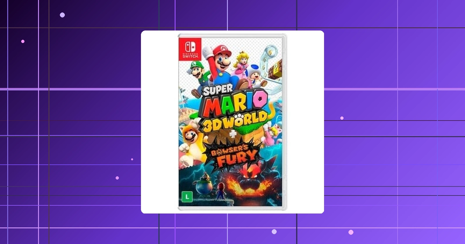 Jogo Super Mario 3D World + Bowser's Fury Nintendo Switch - NT000020NSW