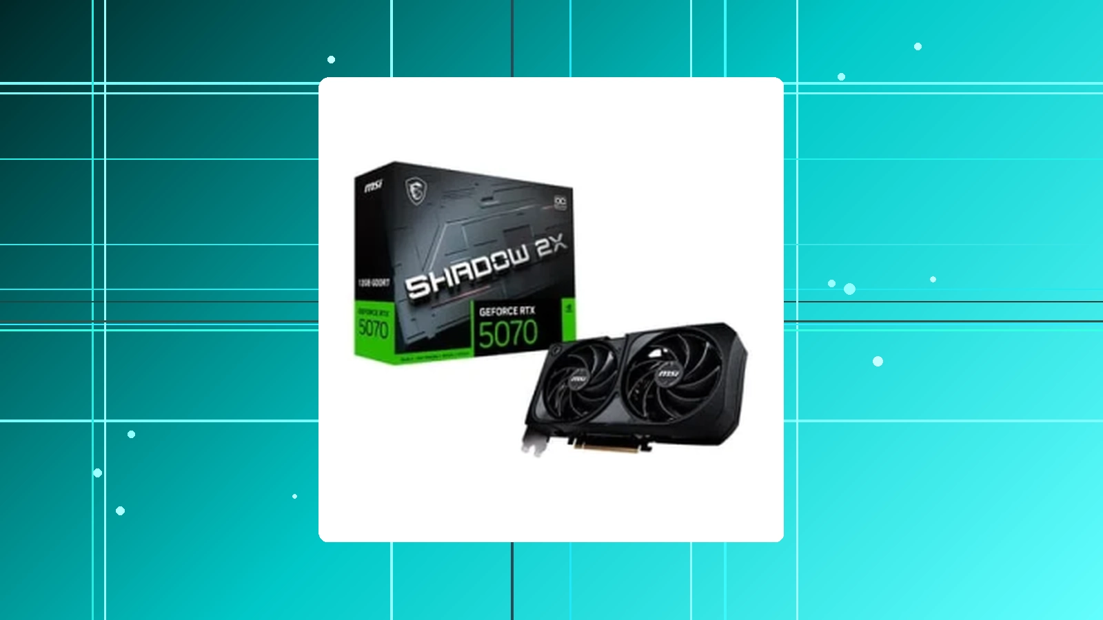 Placa de Vídeo MSI RTX 5070 12G Shadow 2x OC Nvdia Geforce 12GB GDDR7 OpenGL 4.6 G-SYNC - G5070-12S2C em promoção