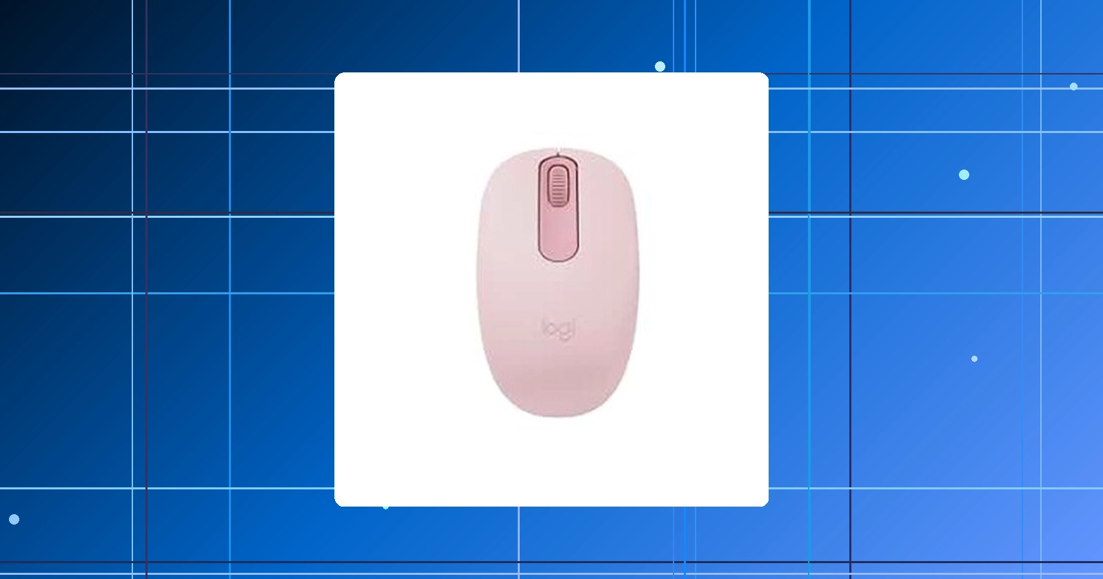 Mouse sem fio Logitech M196 com Conexão Bluetooth Design Ambidestro Compacto Rastreamento Preciso Compatível com PC e Mac Windows e macOS - Rosa