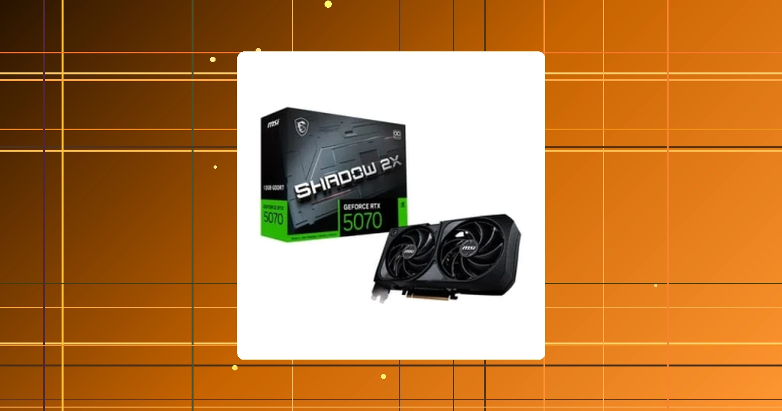 Placa de Vídeo MSI RTX 5070 12G Shadow 2x OC Nvdia Geforce 12GB GDDR7 OpenGL 4.6 G-SYNC - G5070-12S2C em promoção