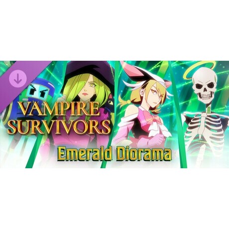 DLC Vampire Survivors: Emerald Diorama - PC Steam