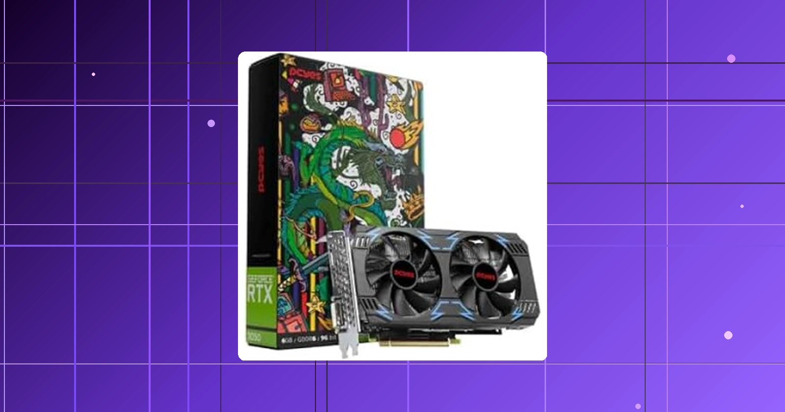 GPU NVIDIA GEFORCE RTX 3050 6GB GDDR6 96BITS PCYES PVRTX30506GB em promoção
