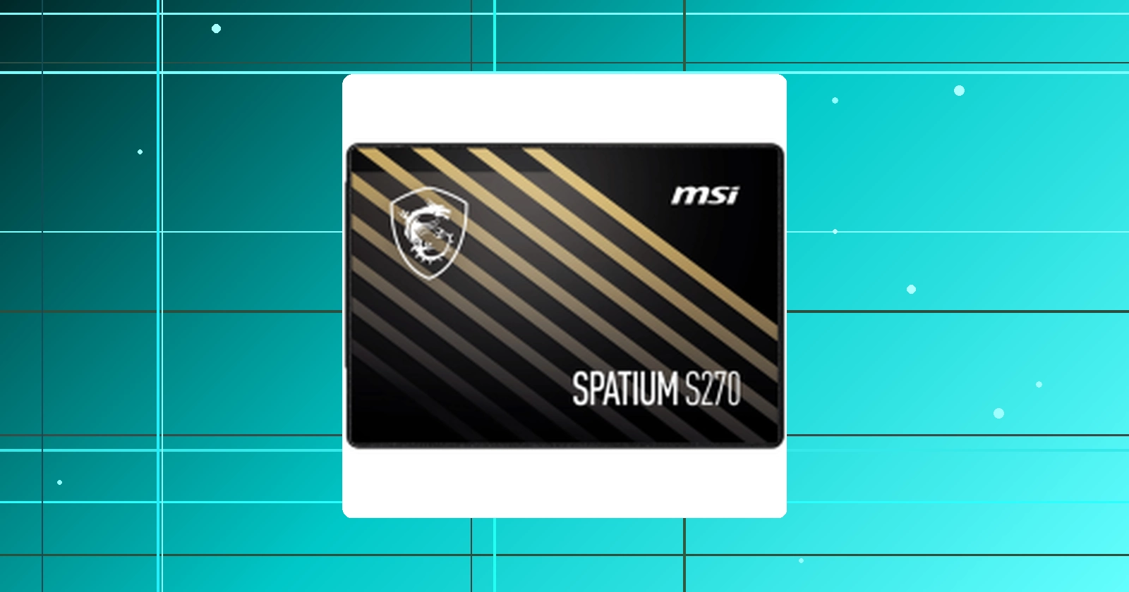 SSD MSI Spatium S270 480GB Sata III Leitura 500Mbs e Gravação 450Mbs - S78-440E350-P83