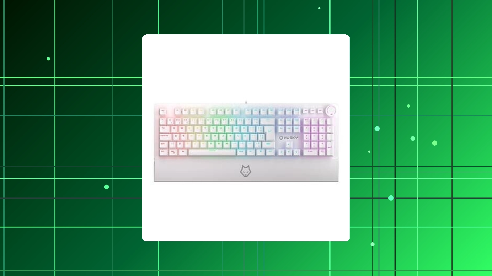 Teclado Mecânico Gamer Husky Anchorage Full Size RGB Switch Gateron EF Red ABNT2 Branco - HTG200BRVR em promoção
