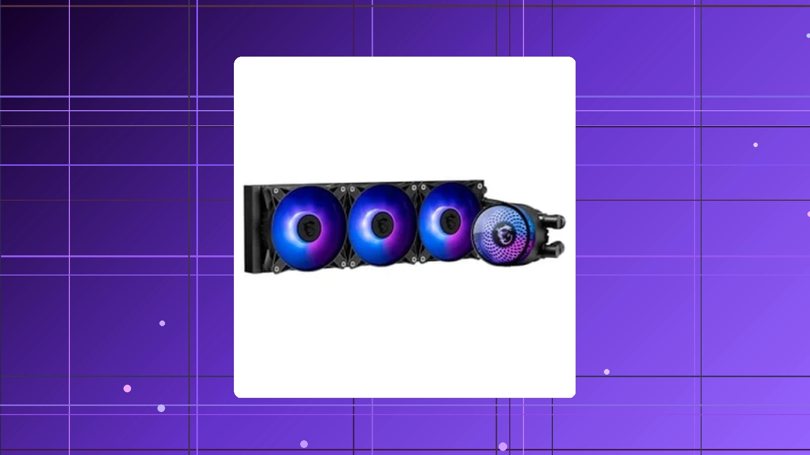 Water Cooler MSI MAG Coreliquid A12 ARGB 360mm Intel e AMD Preto - CLA12360 em promoção