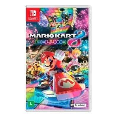 Jogo Mario Kart 8 Deluxe Nintendo Switch - HBCPAABPA