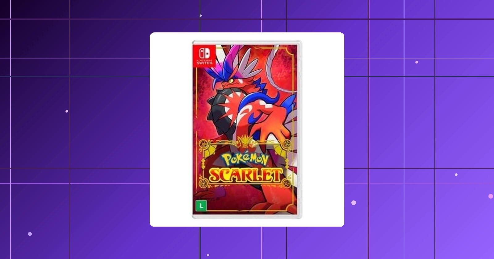 Jogo Pokemon Scarlet Nintendo Switch - HBCPALZXA