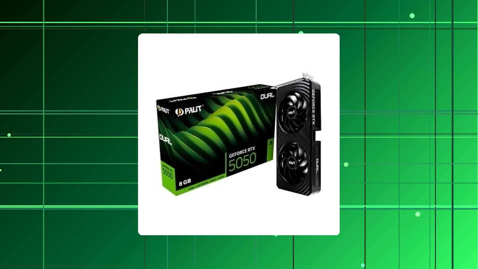 Placa de Vídeo Palit RTX 5050 NVIDIA Geforce 8GB GDDR6 2572 MHz Blackwell - NE65050019P1-GB2070D em promoção