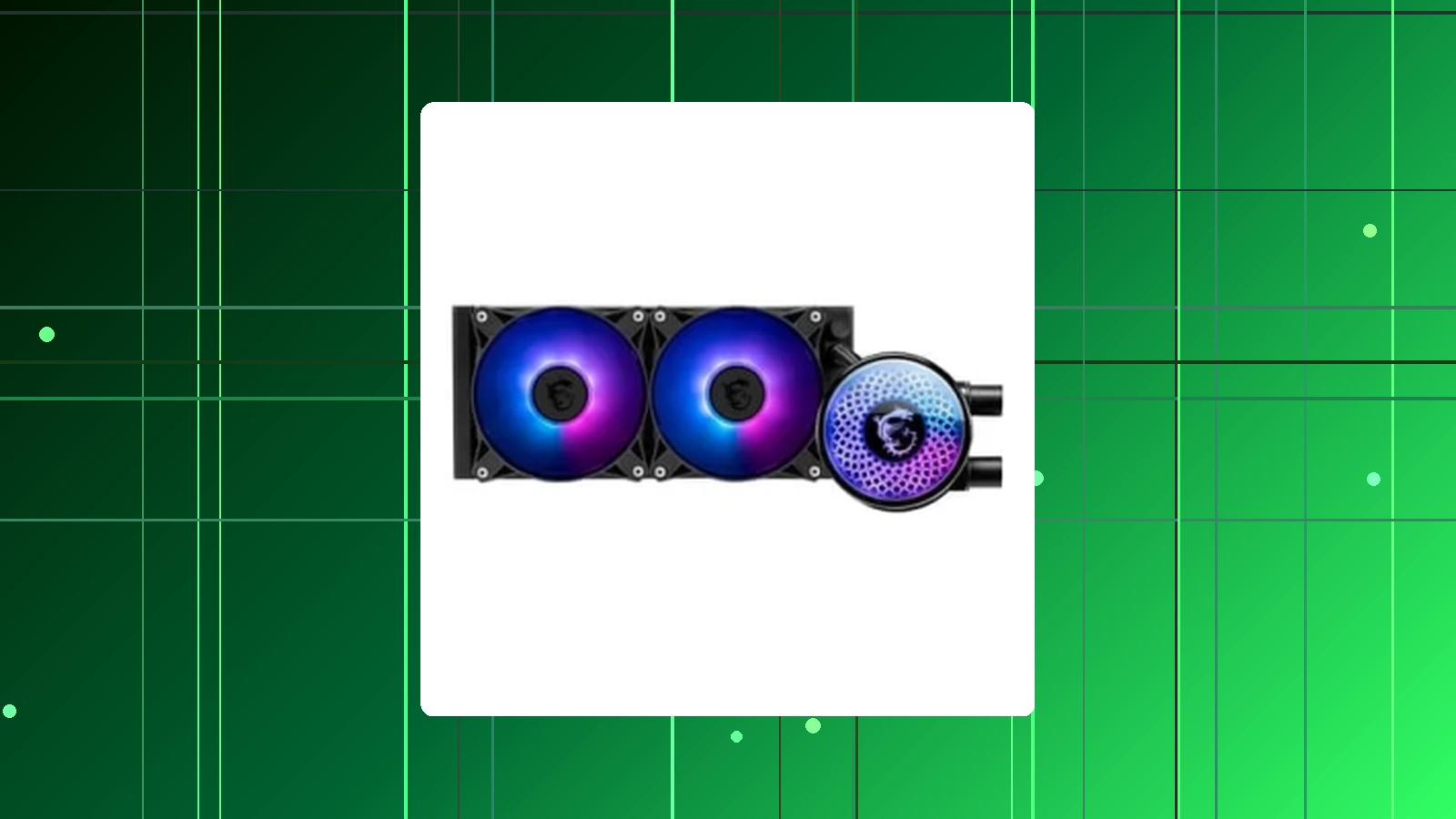 Water Cooler MSI MAG Coreliquid A12 ARGB 240mm Intel e AMD Preto - CLA12240 em promoção